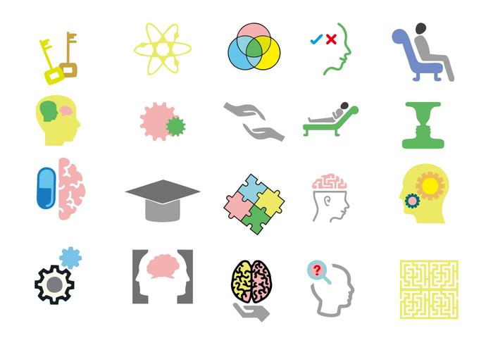Free Psychologist Icons Vector