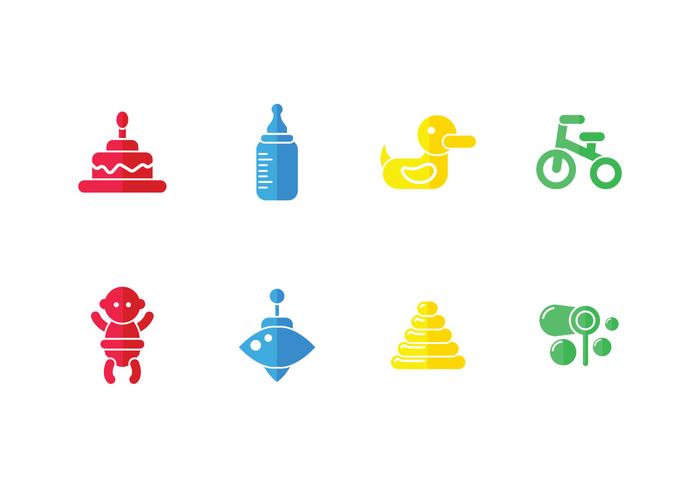 Baby vector icons
