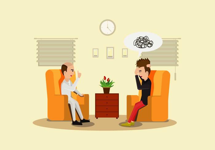 Psychologist Illustration Vector