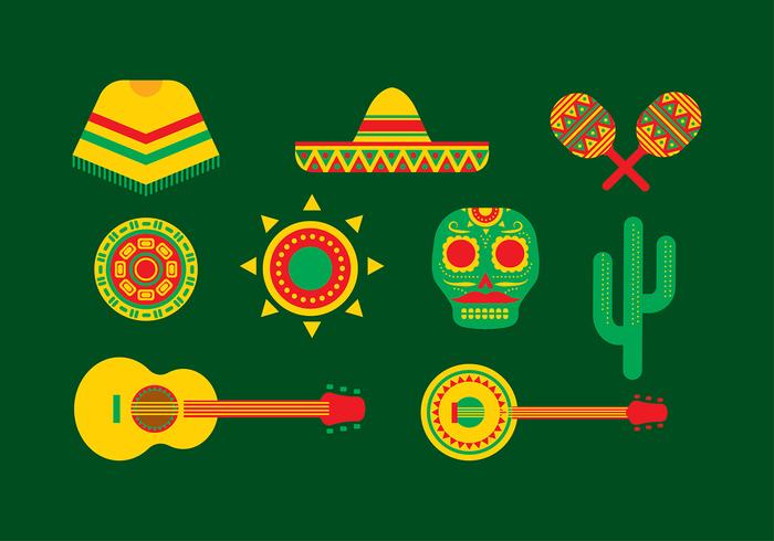 Mexico Icon Free Vector