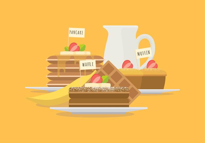 Breakfast Item Vectors