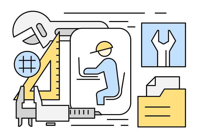 Free Engineering Illustration vector