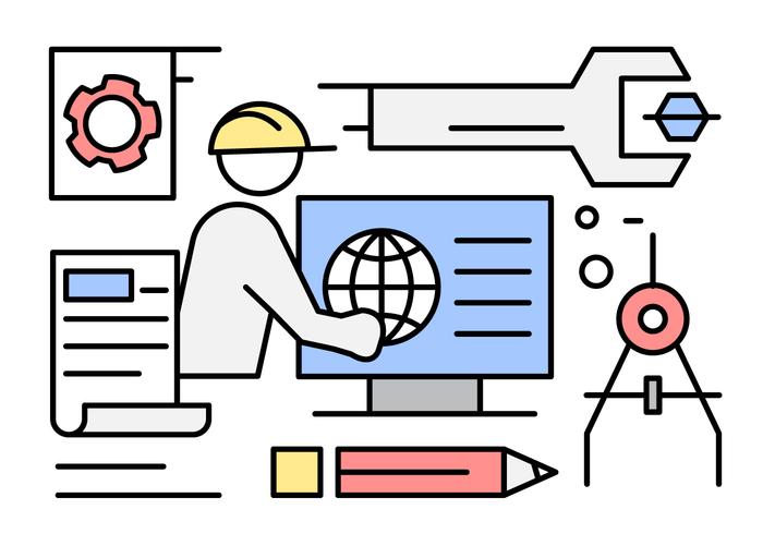 Free Engineering Illustration vector