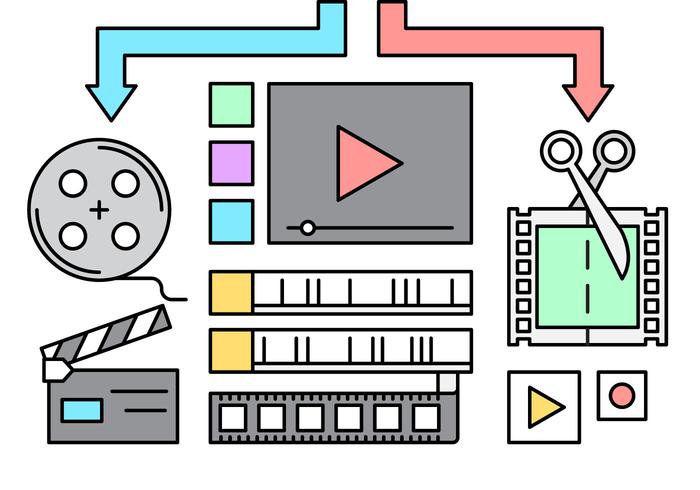 Download Free Video Edit Icons 160797 - Download Free Vectors, Clipart Graphics & Vector Art