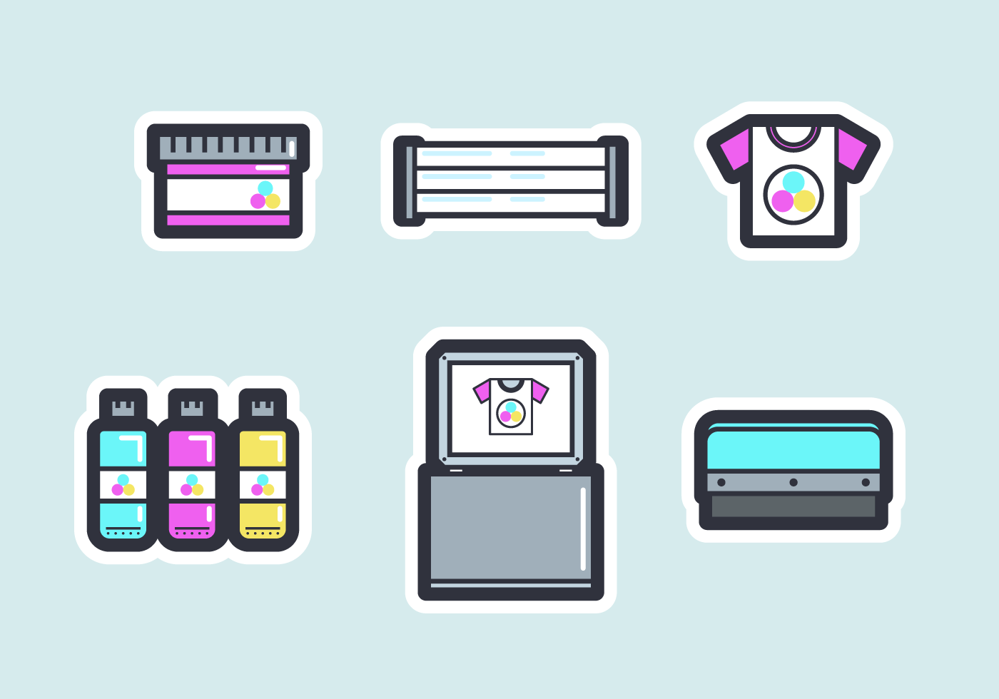 Screenprinting Free Vector Art (13 Free Downloads)