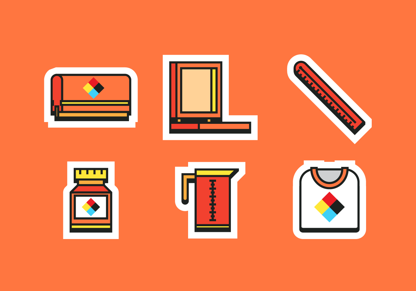 Screen Printing Free Vector Pack Download Free Vectors, Clipart