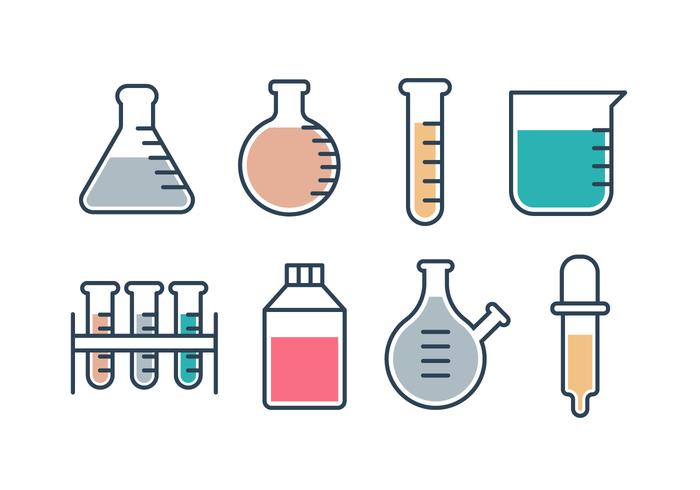 Free Erlenmeyer Fask Vector Collection