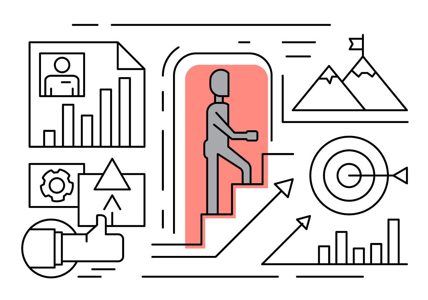 Free Startup Vector Illustration 161002 Vector Art at Vecteezy