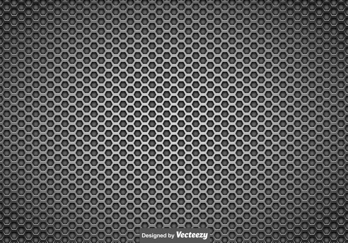 Vector Metallic Speaker Grill Background