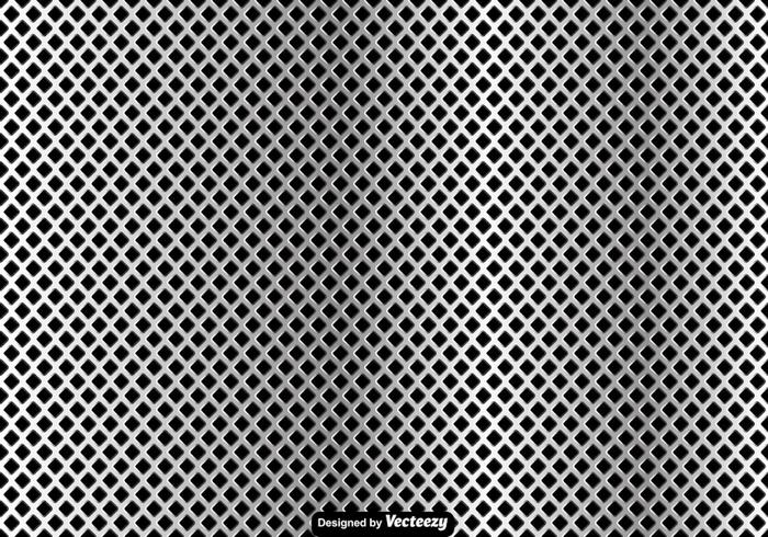 Vector Seamless Pattern Of A Speaker Grill
