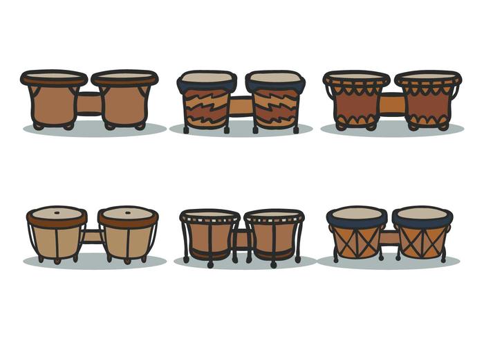 Bongo vector set