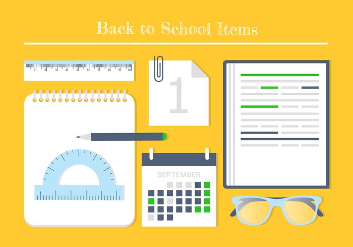 Free Back To School Vector Elements And Icons