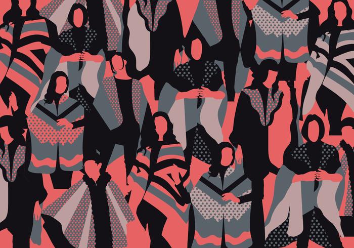 Poncho Style Vector
