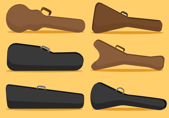 Guitar Case Vector Pack