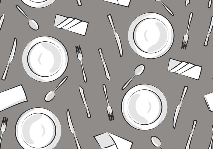 Serviette Pattern Free Vector