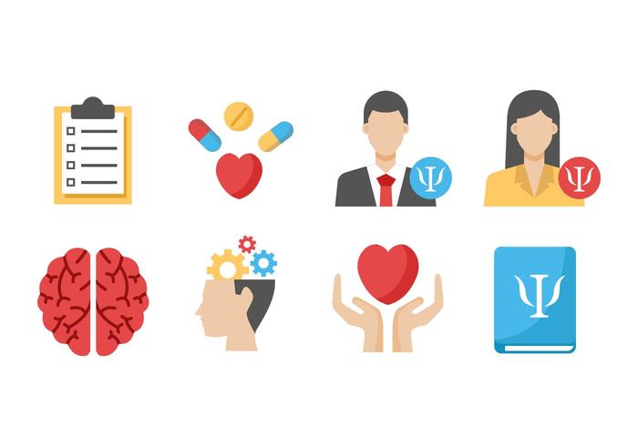 Free Psychologist Icons Vector