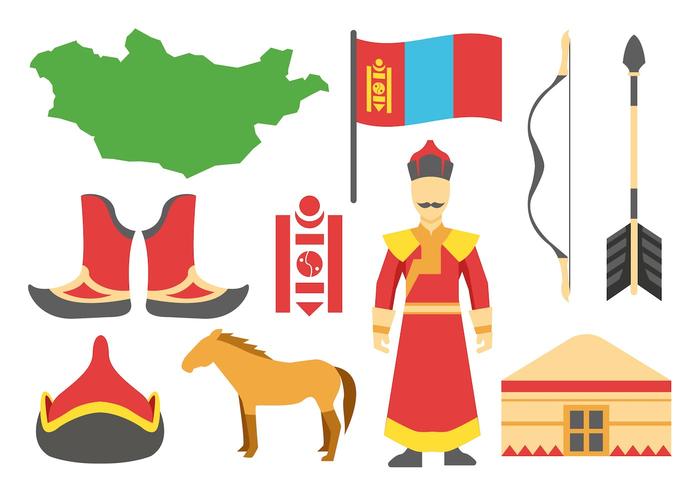 Free Mongolian Icons Vector