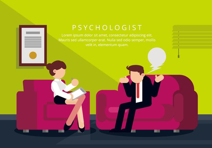 Psychologist Illustration vector