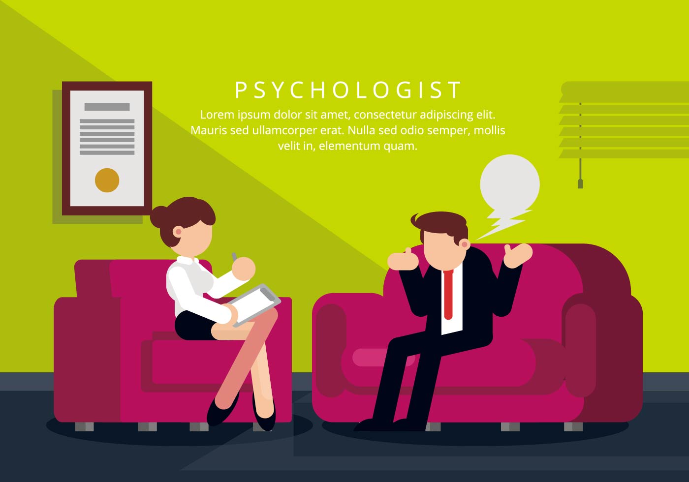 Psychologist Illustration 161470 Vector Art At Vecteezy Psychologist Illustration 161470 Vector Art At Vecteezy