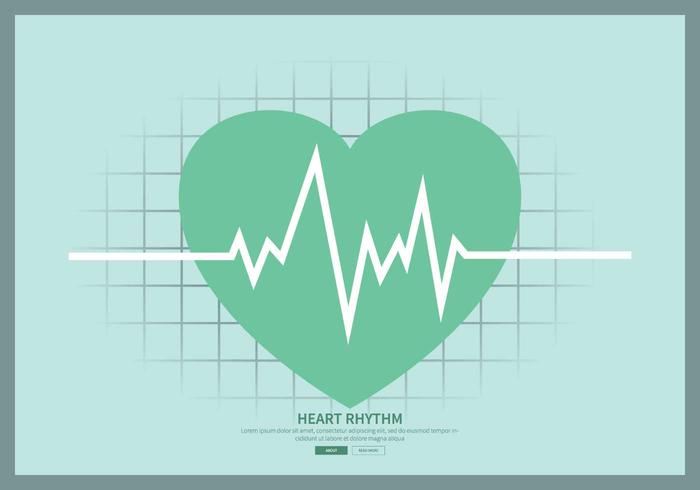 Free Heart Rhythm Illustration vector