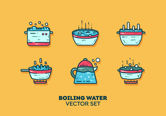 Free Boiling Water Vector