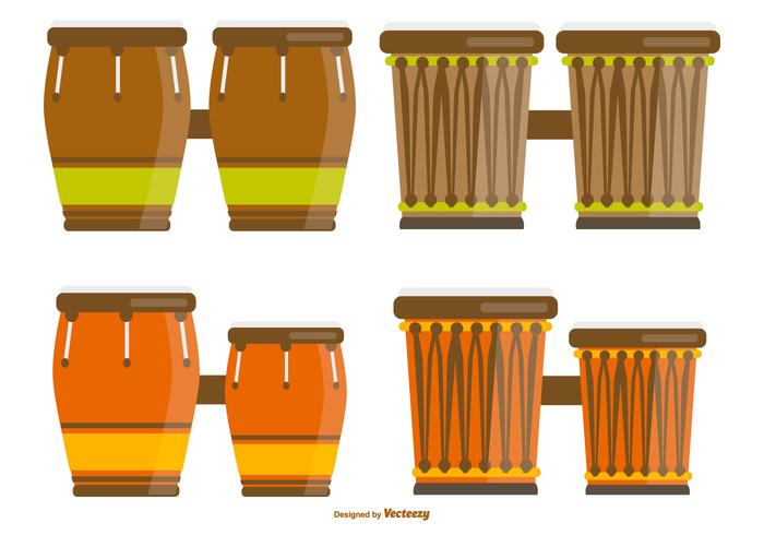 African Bongo Ilustraciones vector