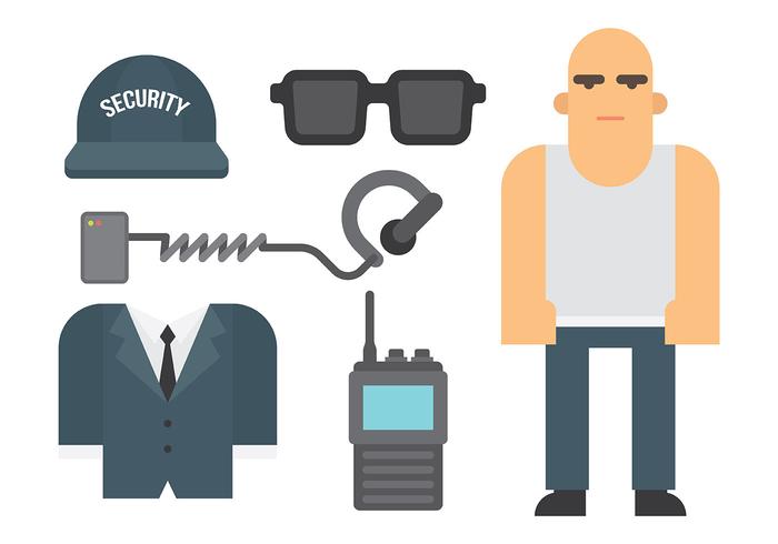 Bouncer Vector Icons