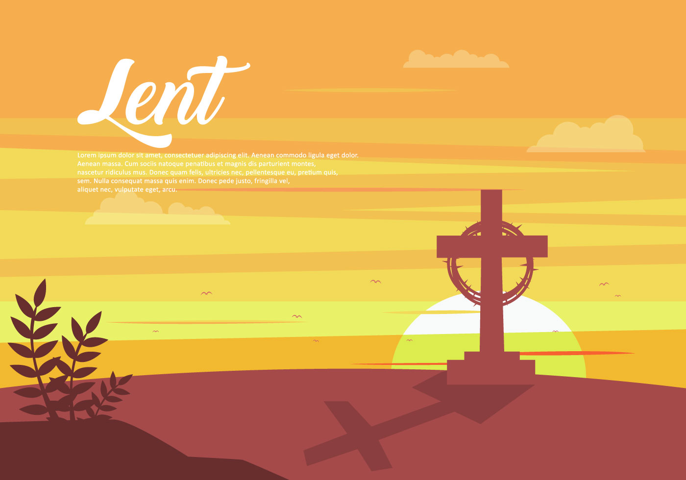 Free Lent Vector Illustration 161674 - Download Free Vectors, Clipart