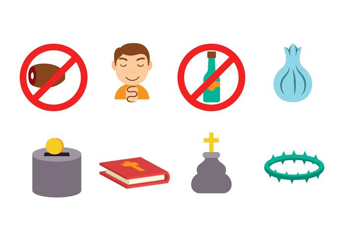 Lent Vector Icon
