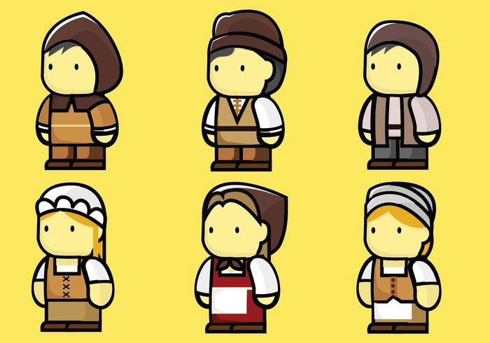 Peasant Vector Pack