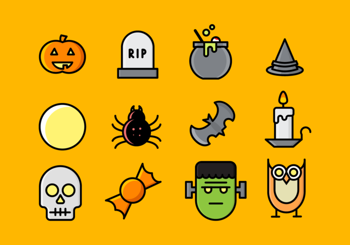 Pack de vectores de Halloween