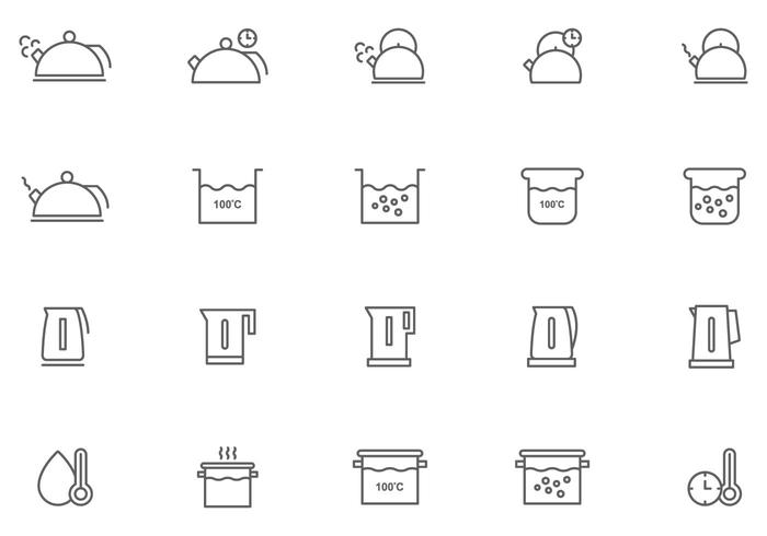 Free Boiling Water Vectors