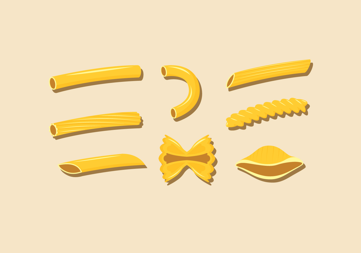 Pasta Vector Element 161874 Vector Art at Vecteezy