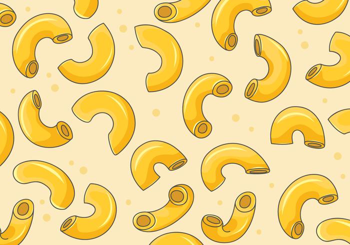 Macaroni Pattern Background vector