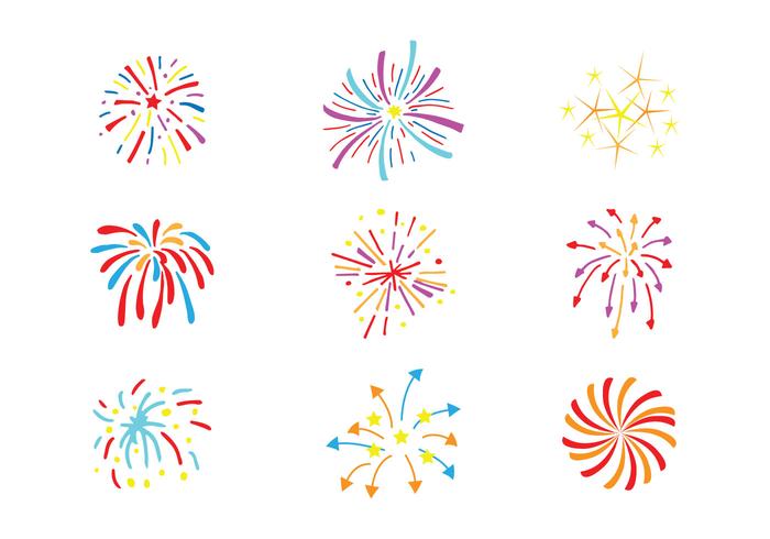 Fireworks Vector Pack 