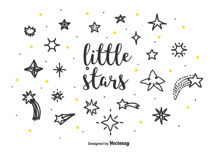 Little Stars Vector Set