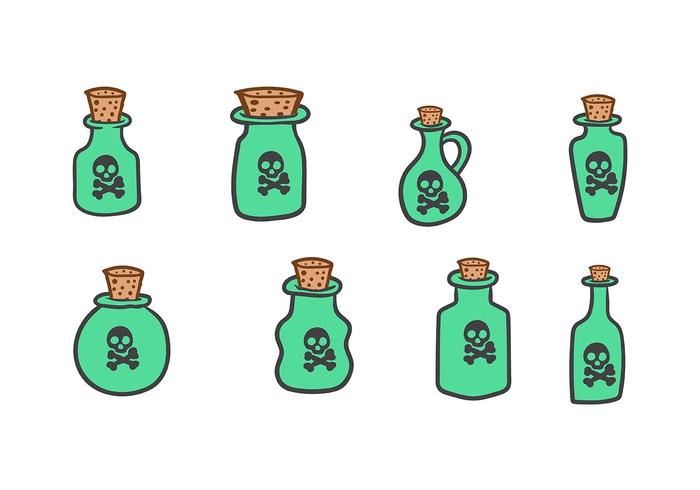 Bottle With Stopper Icon vector