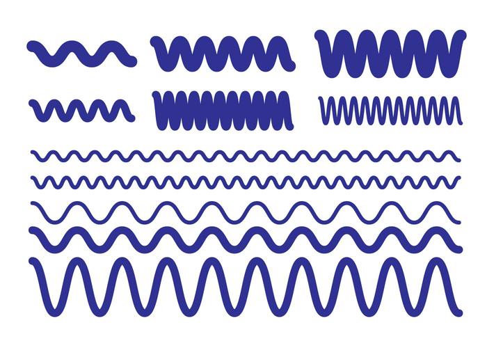 Squiggle conjunto de vectores