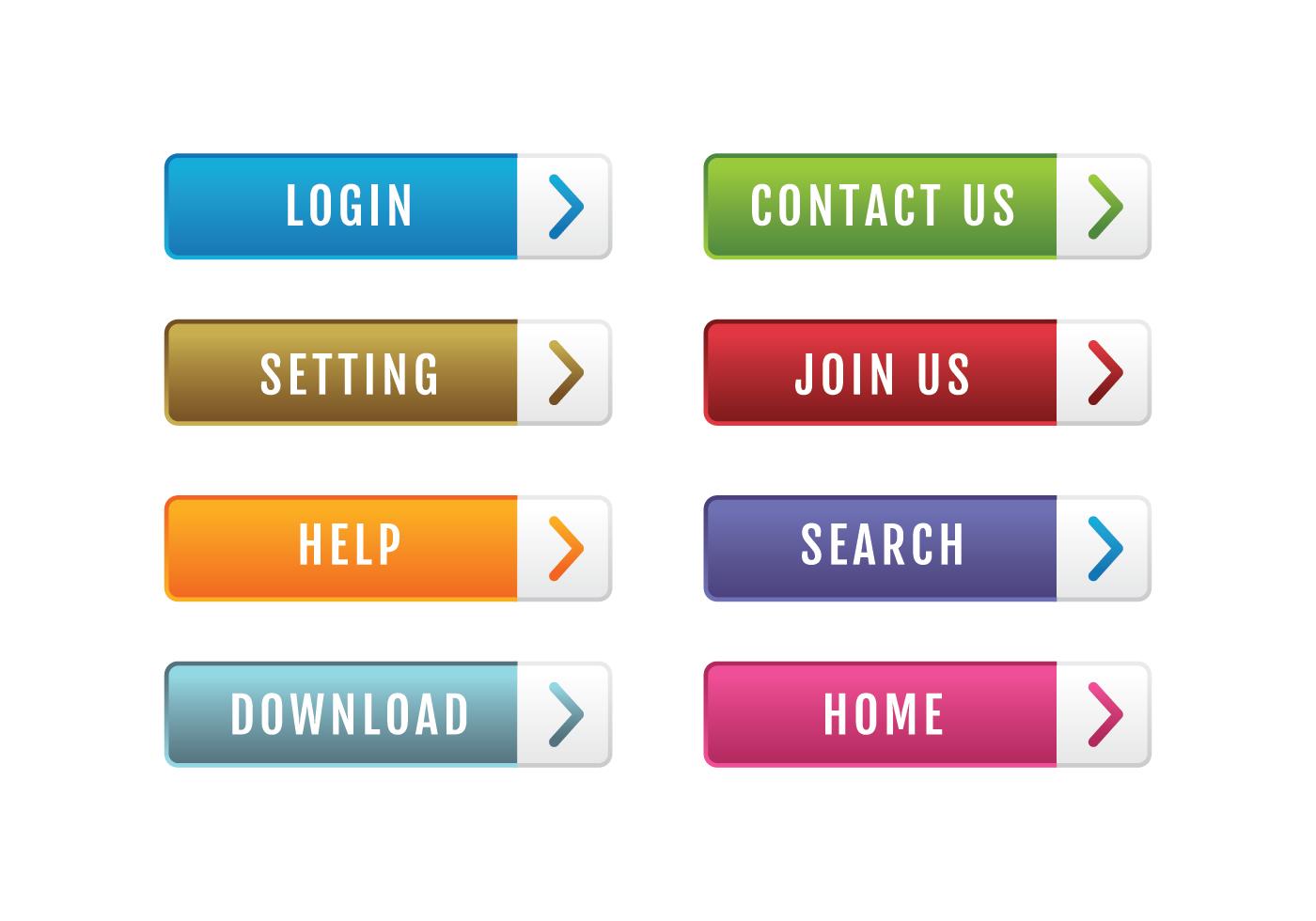 Website Button Pack 162216 Vector Art at Vecteezy