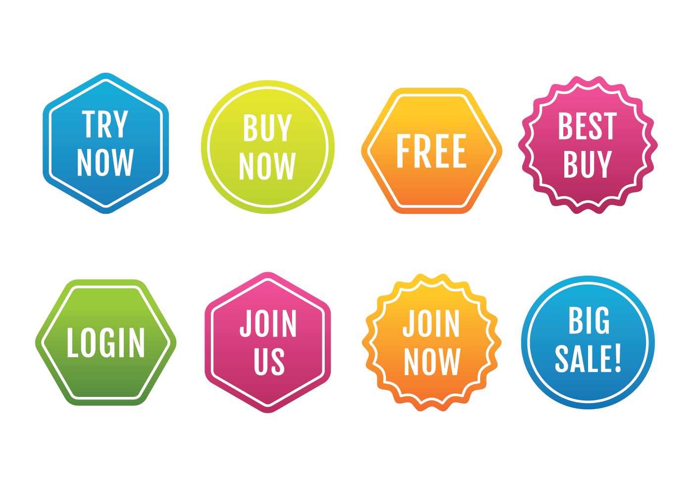 Download Label Vector Pack - Download Free Vectors, Clipart Graphics & Vector Art