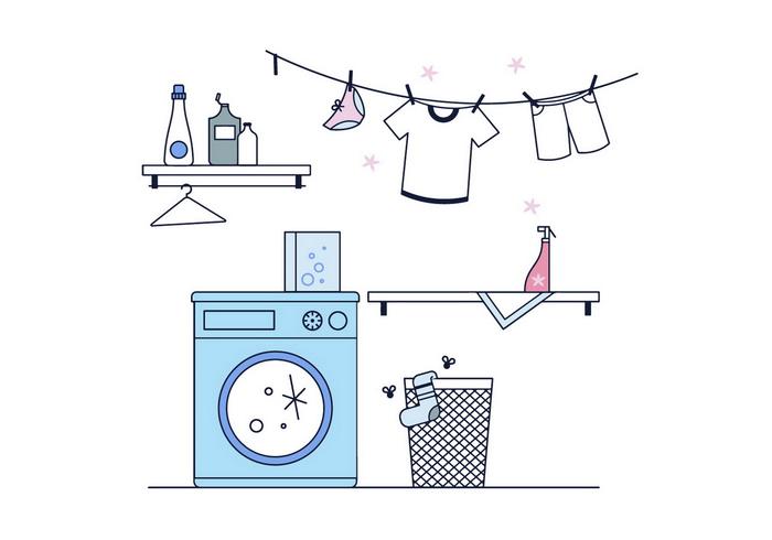 Free Laundry Vector