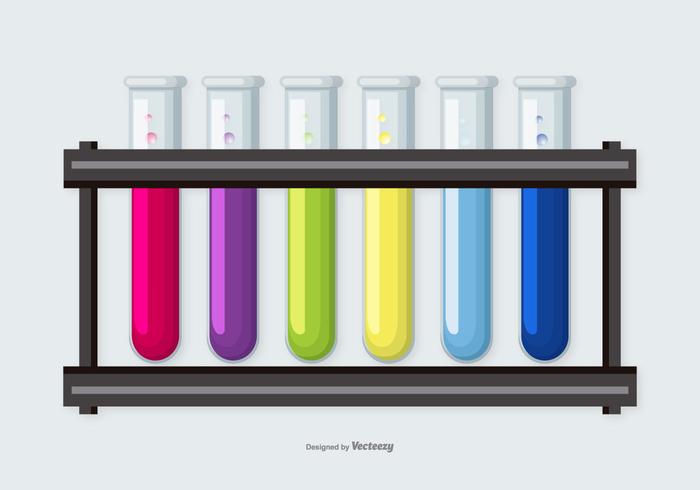 Colorful Flasks Vector Collection