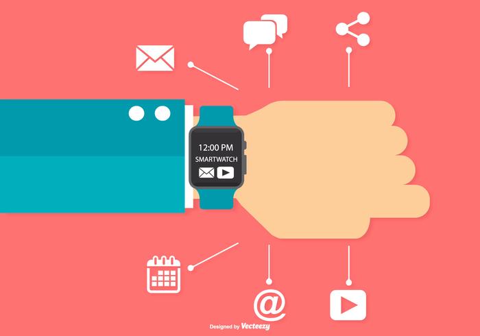 Smartwatch Wristband Illustration vector