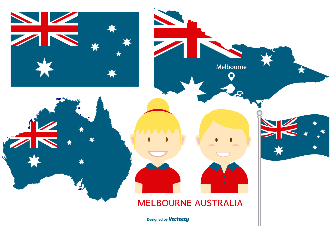 Download Australia Flag Free Vector Art - (2988 Free Downloads)