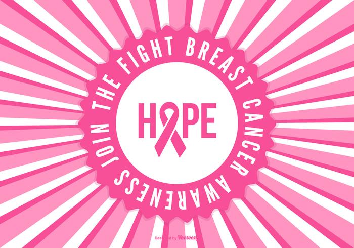 Breast Cancer Awareness Background vector