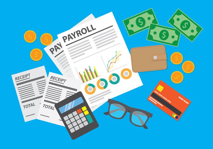 Payroll Illustration  vector