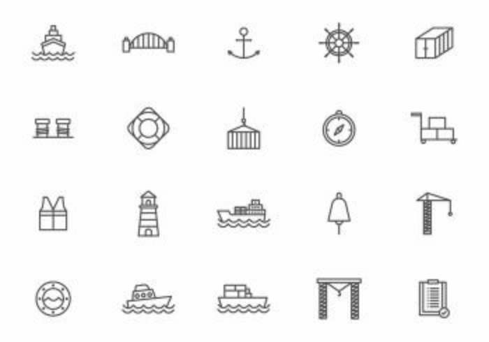 Free Harbour Vectors