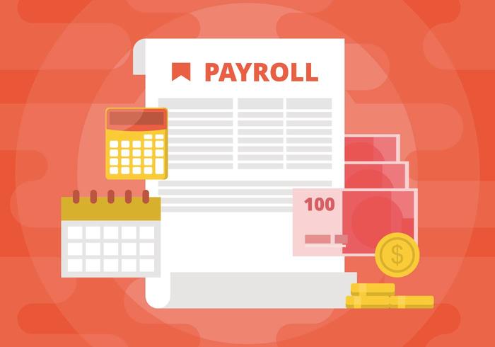 Payroll Illustration vector