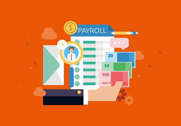 Payroll Illustration vector