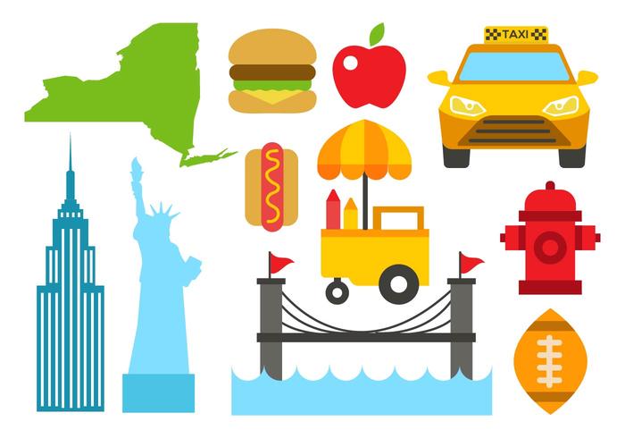 Free New York Icons Vector